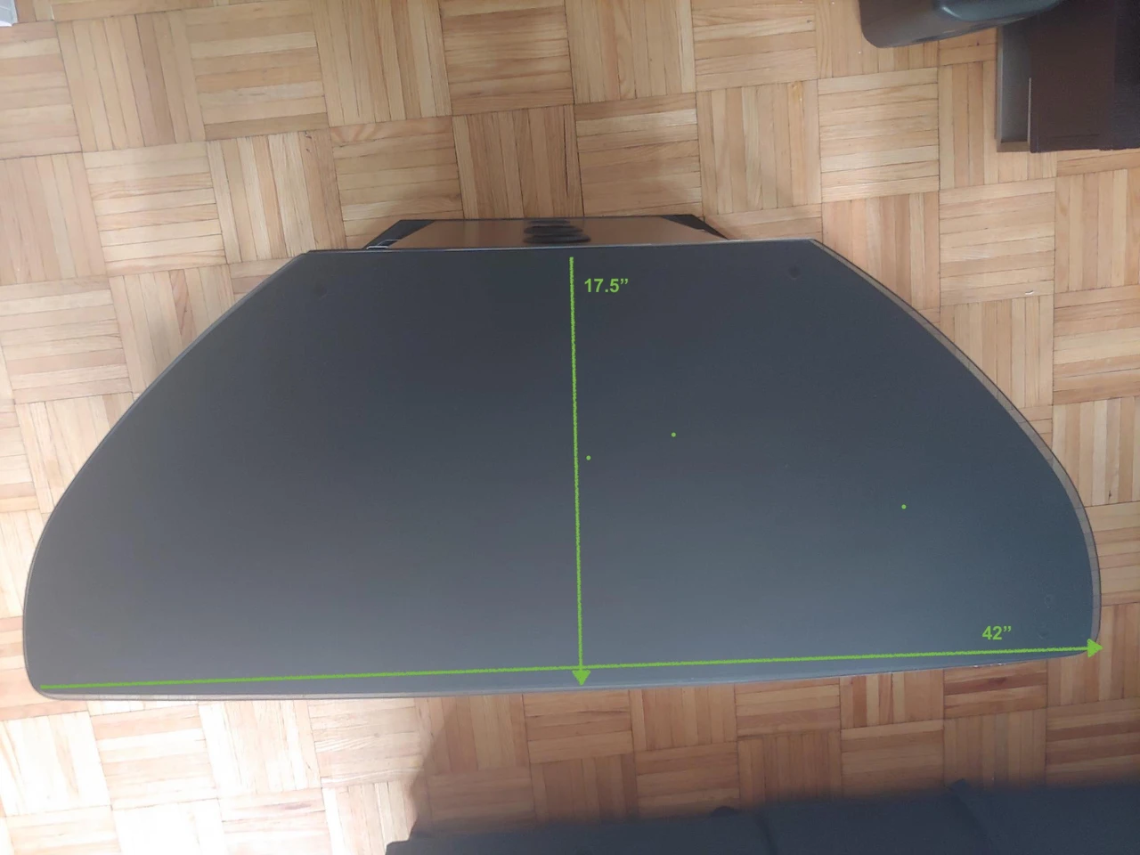 Sturdy TV Stand with Shelving