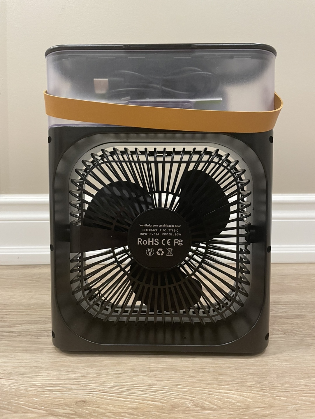 Portable Cooling Fan/AC with mist sprayer - photo 2