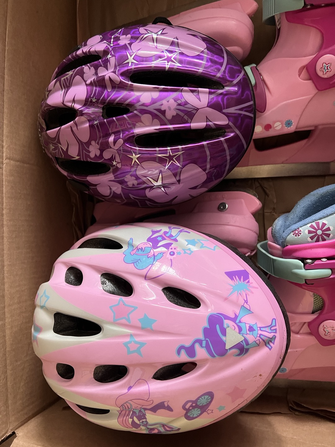 Ski Skates and Helmets for Kids - 2 pairs 🌱 image indicator(2)