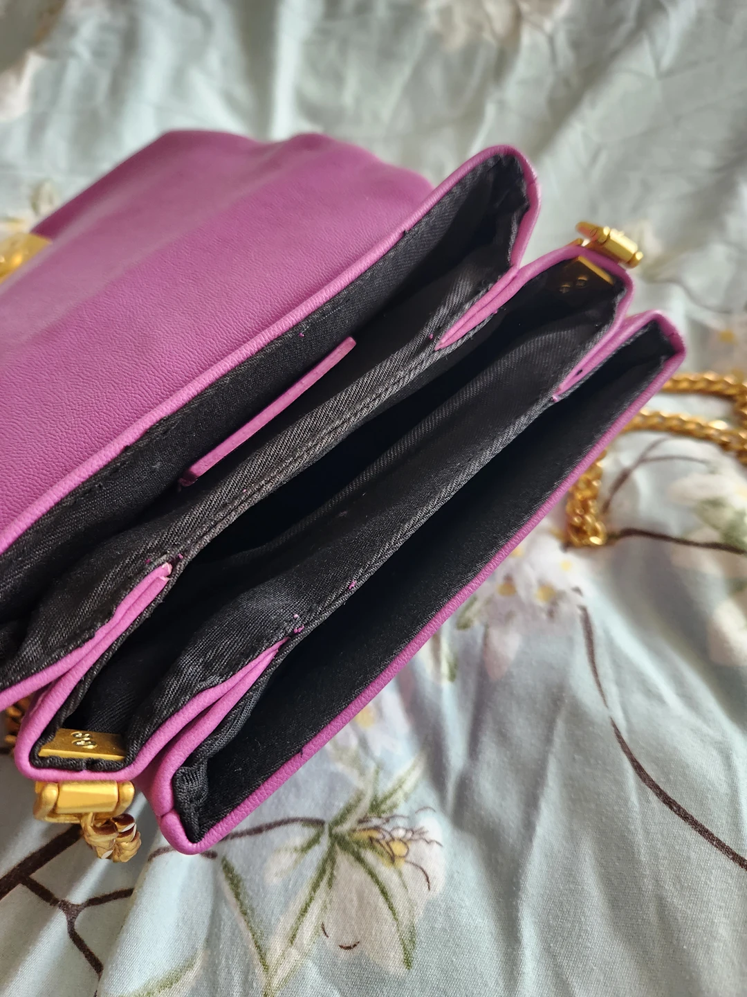 Final offer : Mango Flap Chain purse - Purple - photo 3