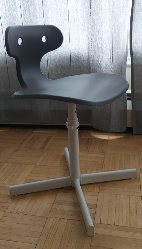 Ikea kids height adjustable chair 