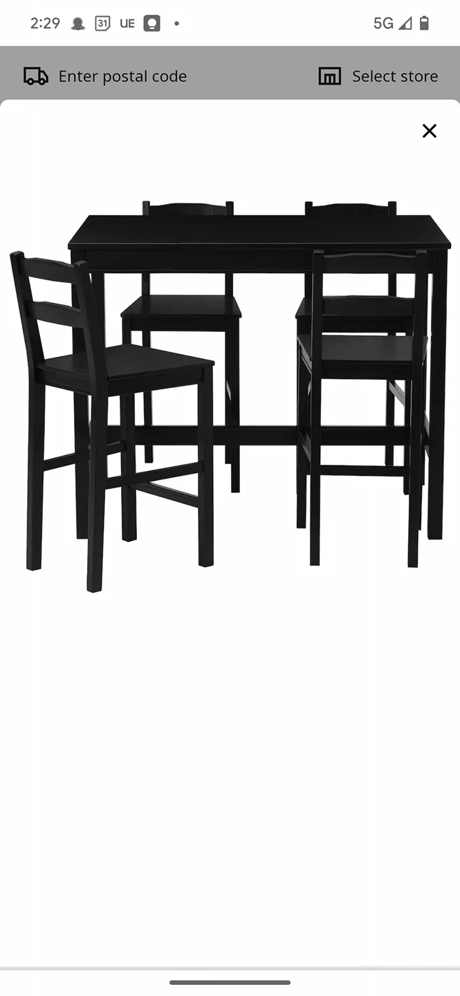 High top table