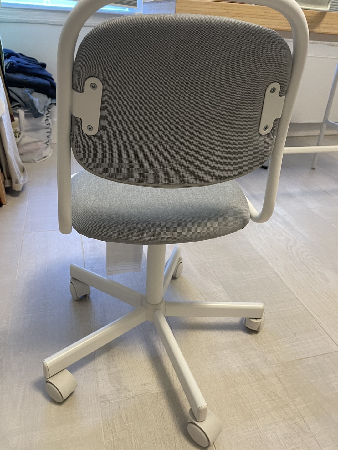 IKEA Child’s desk chair/ light gray (ORFJALL) - photo 4