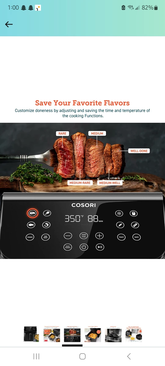 Cosori Air Fryer - photo 3