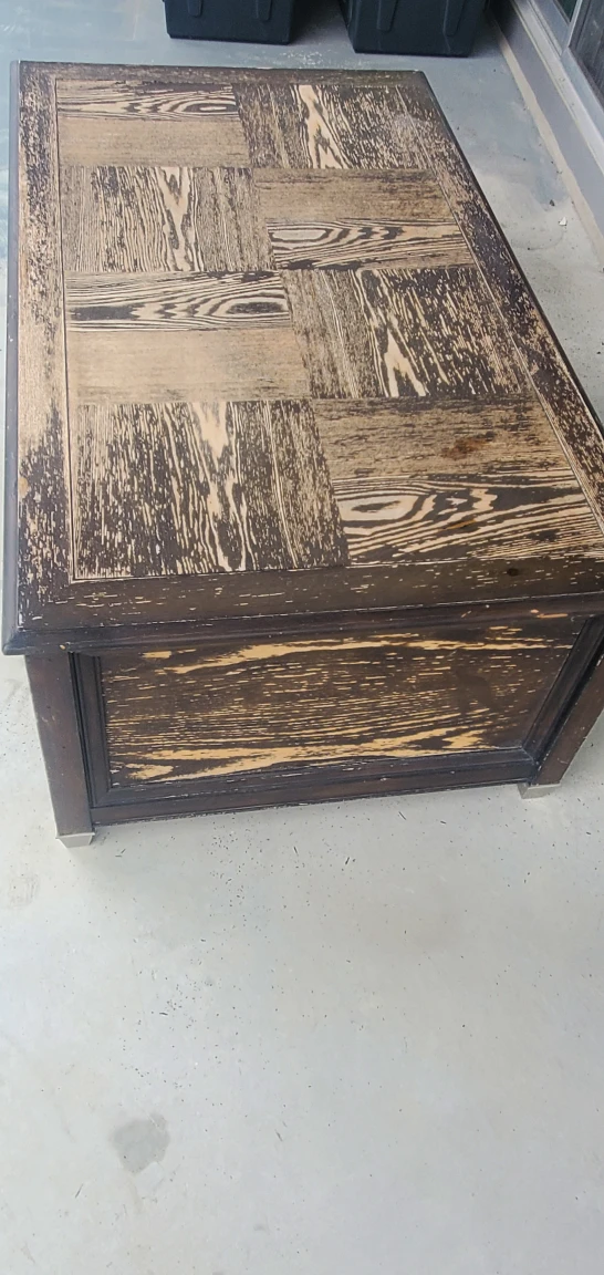 Brown Wooden Coffee Table image indicator(4)