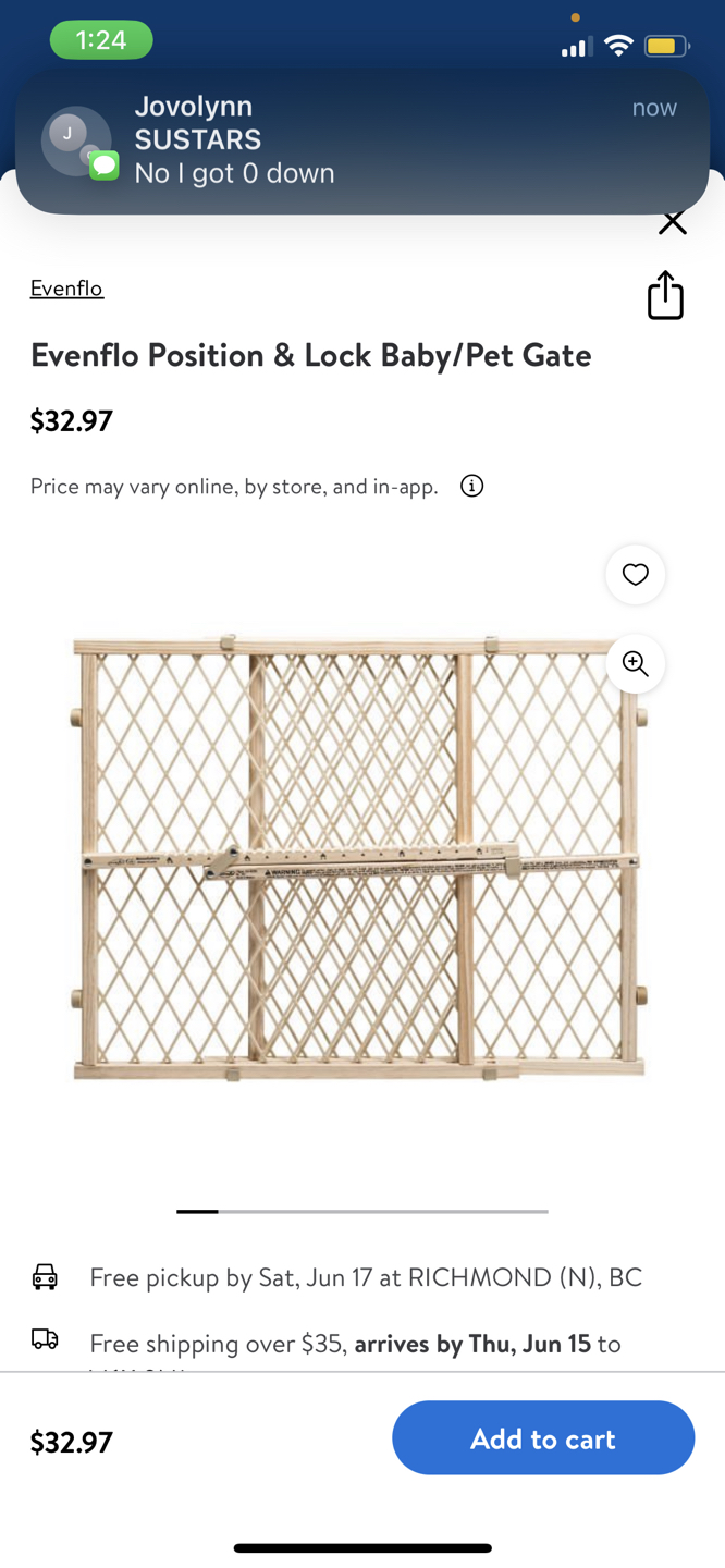 Evenflo baby/pet safety gate - photo 2