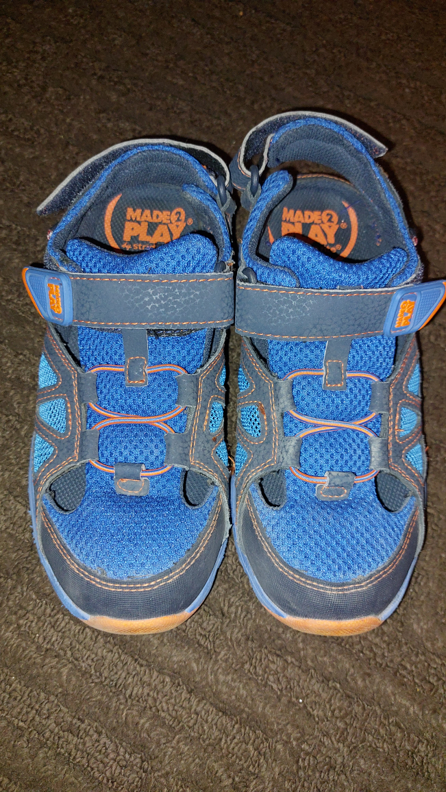 New/Like New Kids Boys Unisex Sneakers Sandals Size 2-3 image indicator(8)