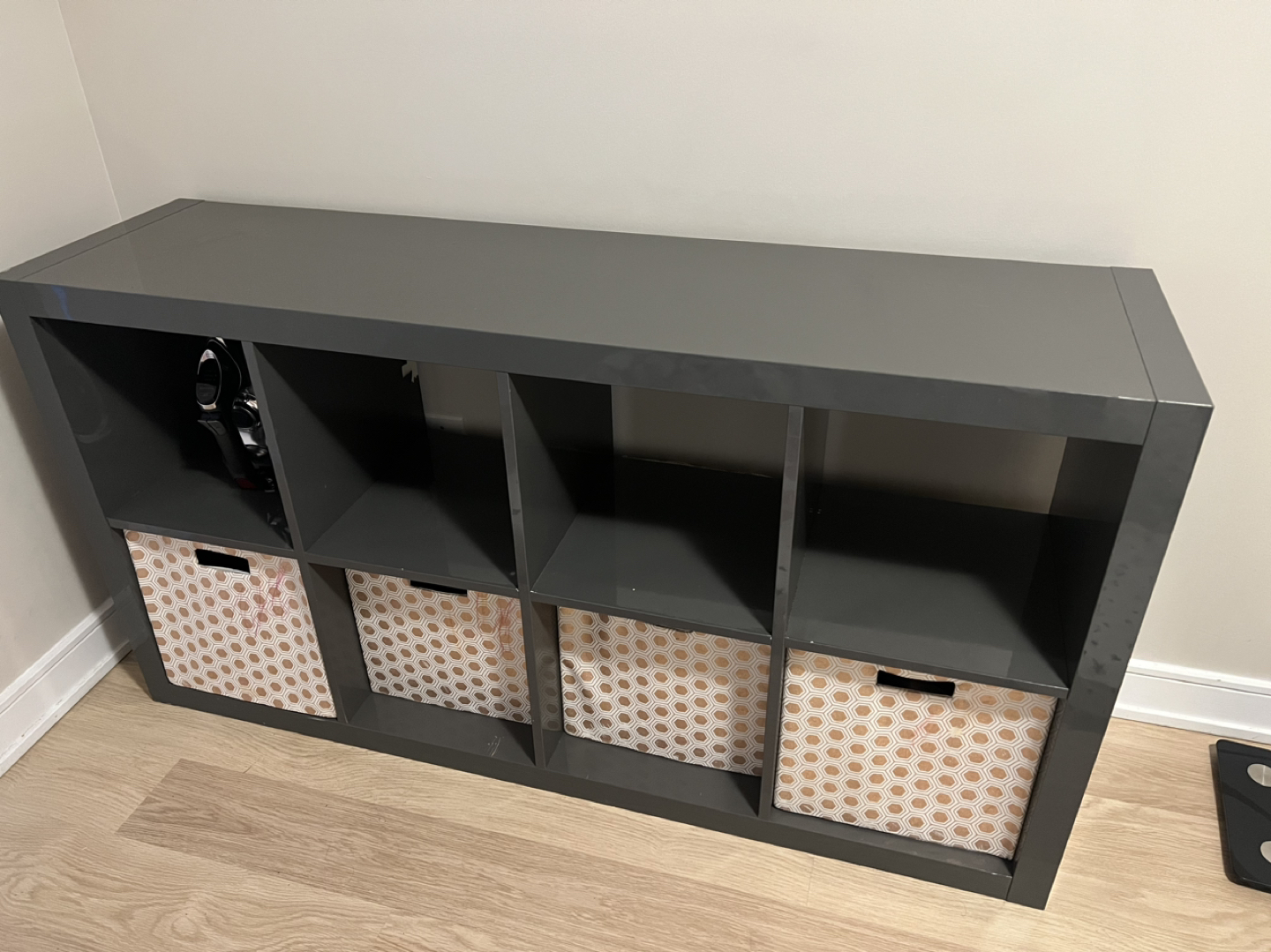 Shelves and TV stand