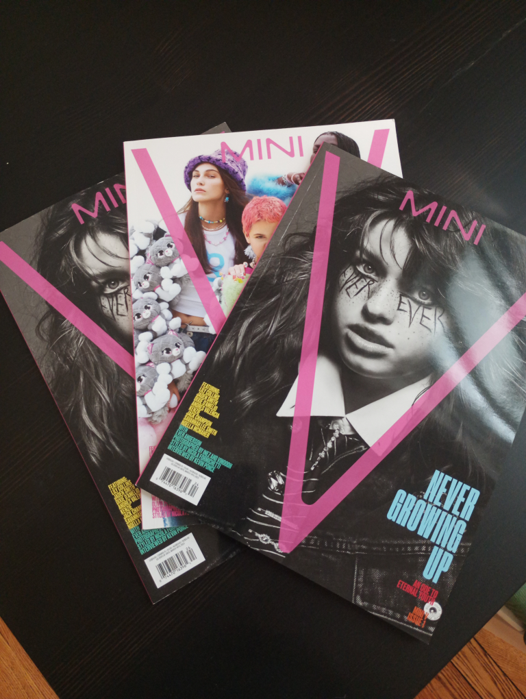 3 copies of V magazine #freecycle