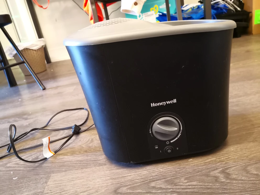 Honeywell humidifier steam black