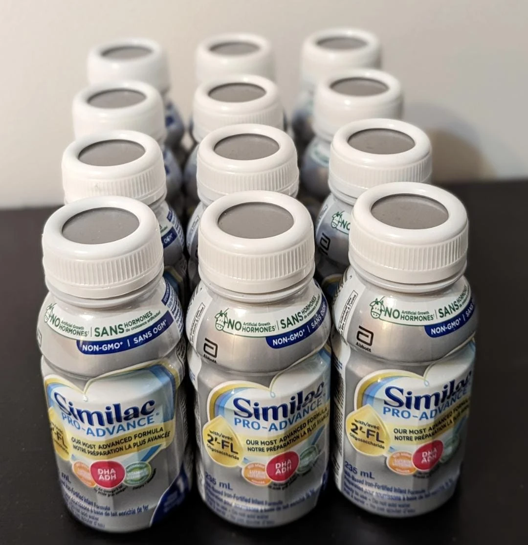 Similac Pro-Advance Step 1 ready-to-feed formula , 12 x 235mL