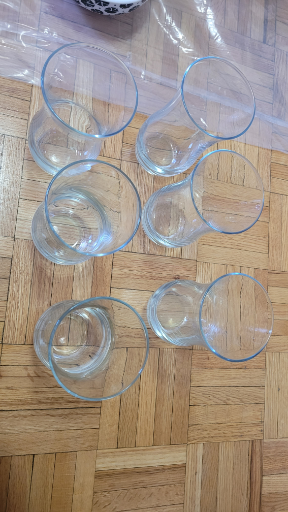 Big 6 Glass set for $6 thumbnail
