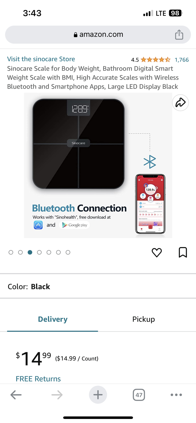 Bluetooth scale - photo 2