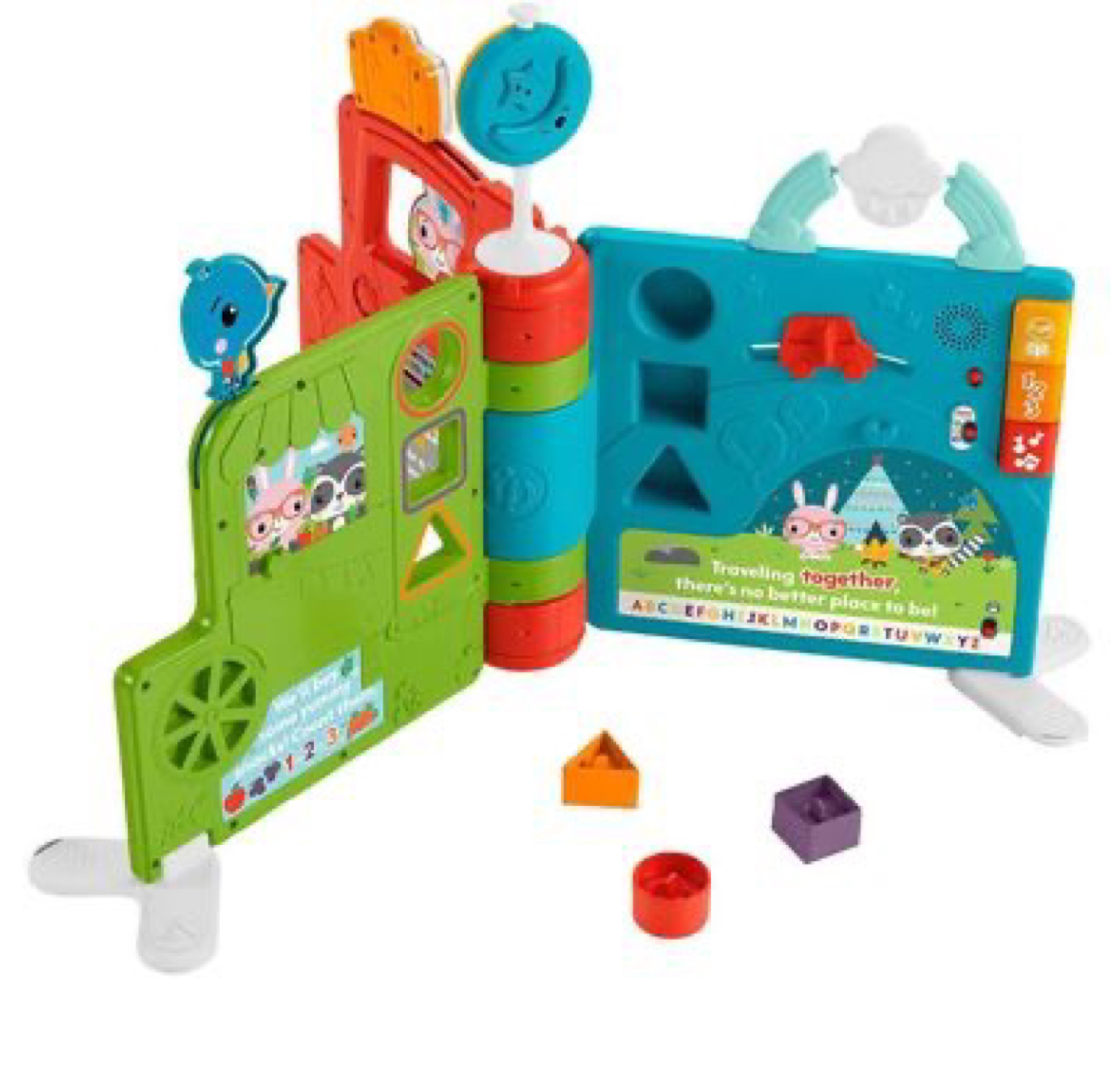 Fisher-Price French Sit-to-Stand Giant Activity Book- BNIB - photo 5