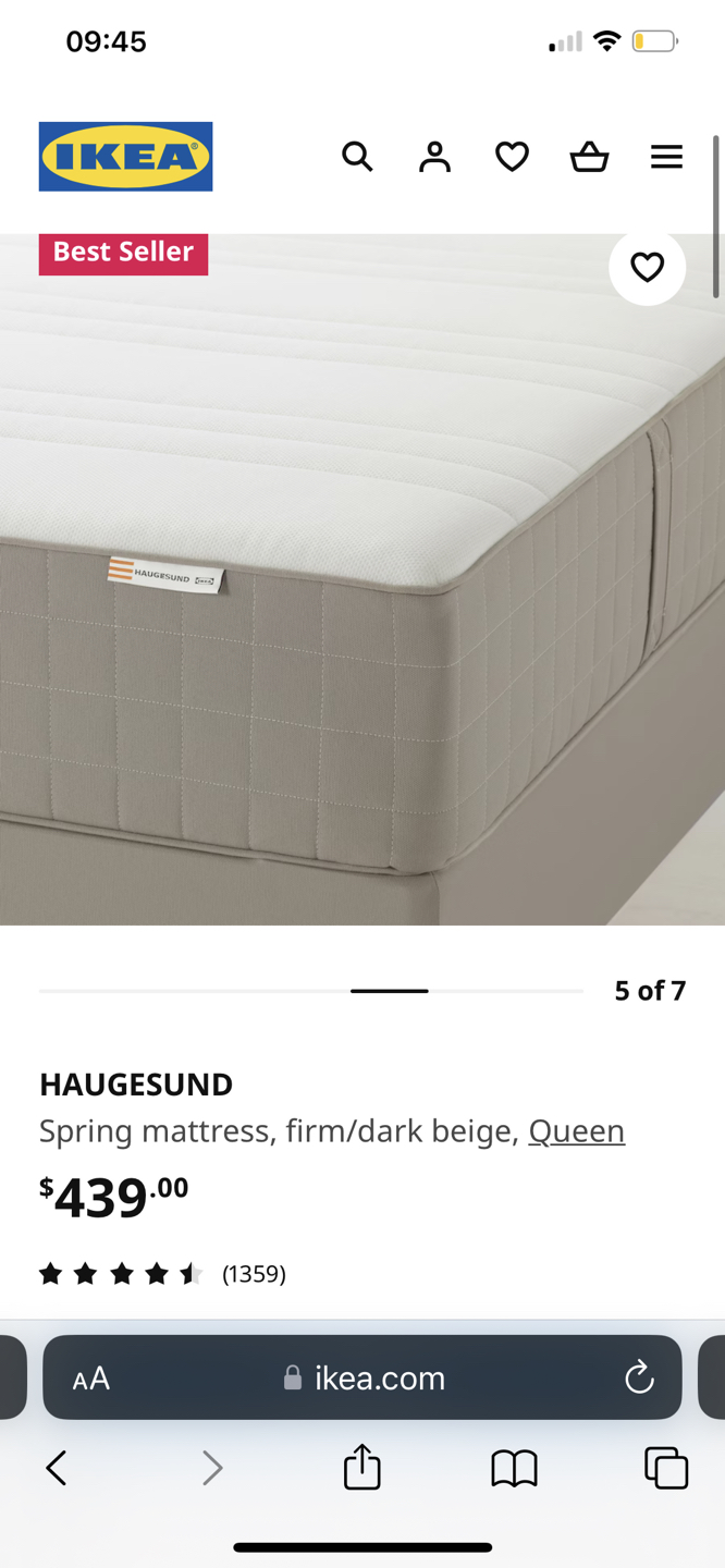 Bed frame + mattress queen size - photo 2