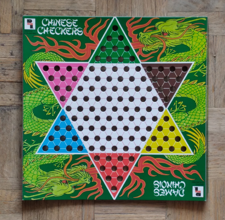 Chinese Checker Game 6 Colors 60 Marbles image indicator(2)