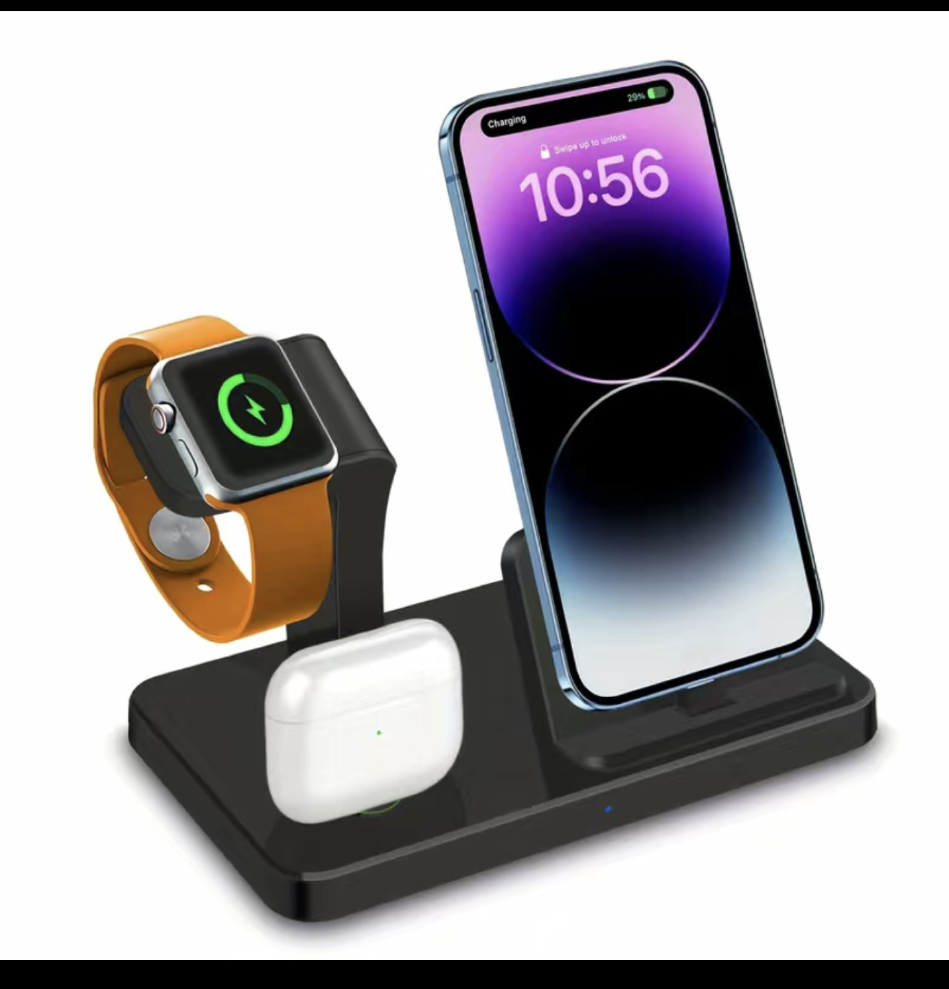 3 In 1 Wireless Charger Stand Dock For apple - photo 5