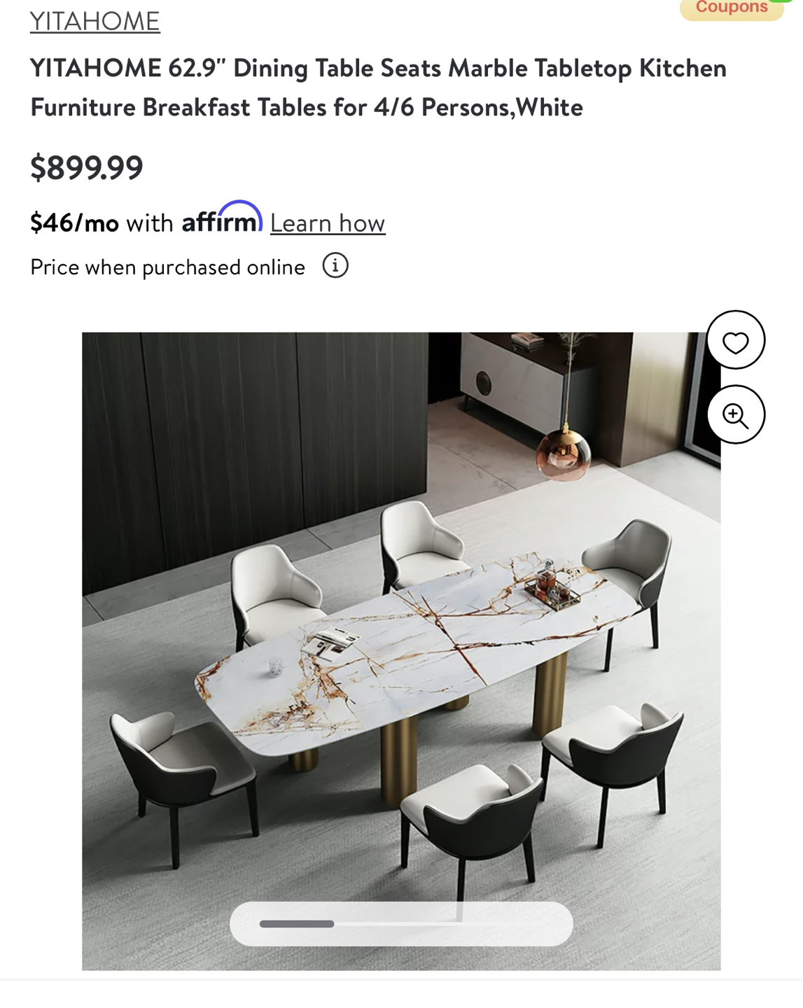 Marble Dining Table