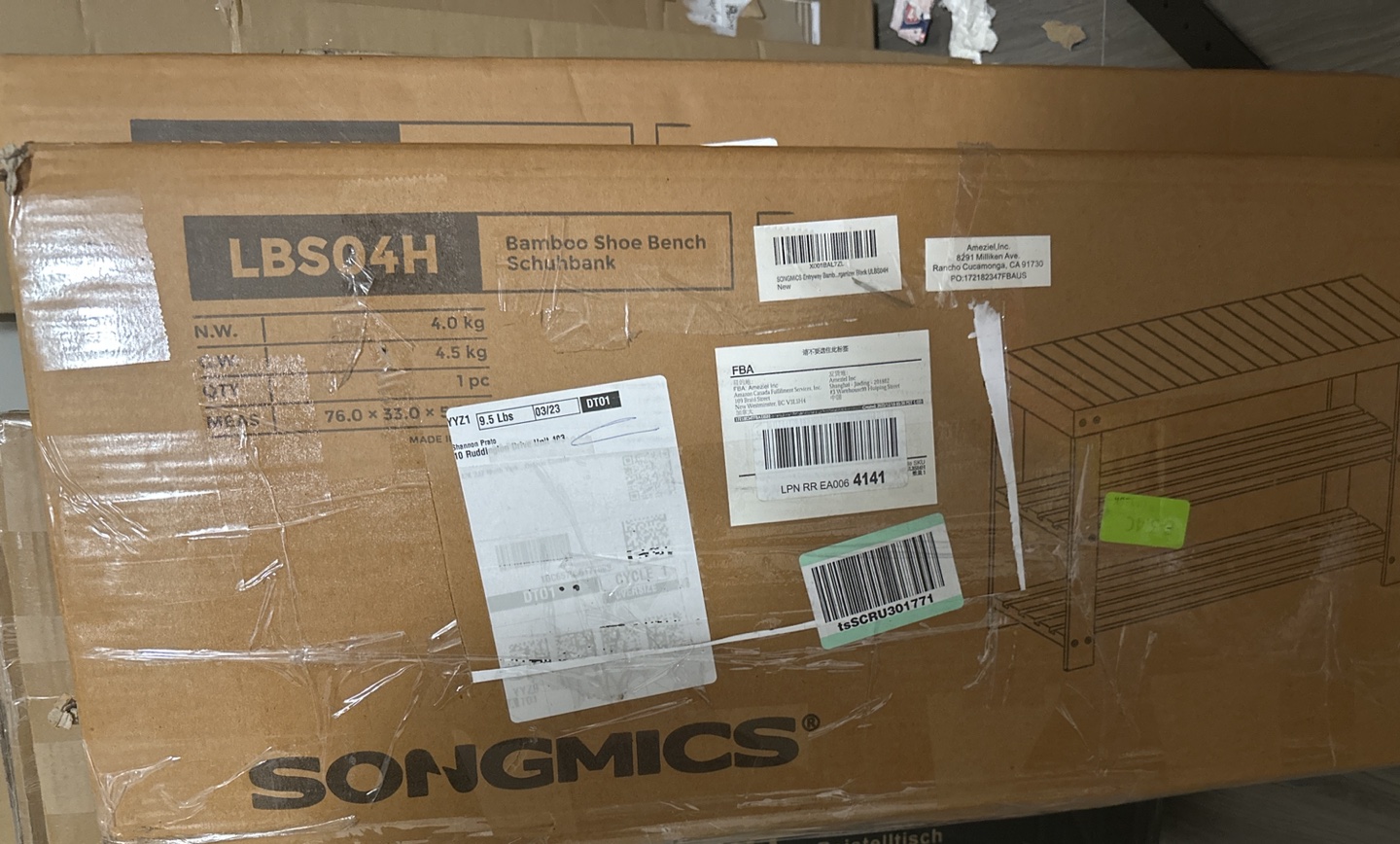 Shoe rack image indicator(2)