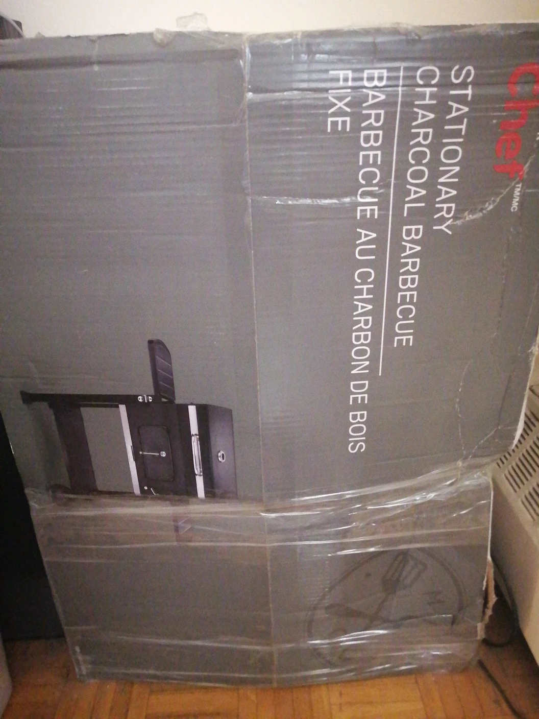 charcoal barbecue brand new in the box never used