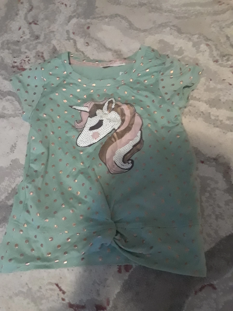 nice cute green and pink unicorn shirt thumbnail