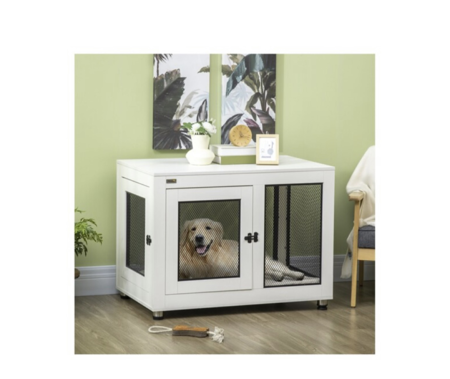 PawHut Pet Crate End Table - photo 3