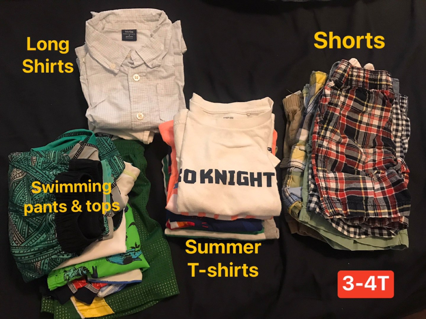3-4T Boy summer clothes thumbnail