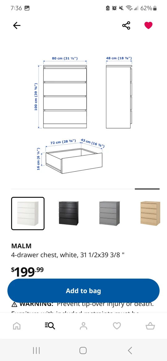 malm drawers 8 - photo 2