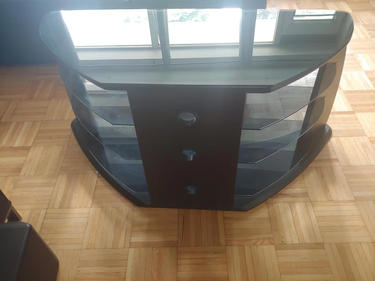 Sturdy TV Stand with Shelving - photo 4