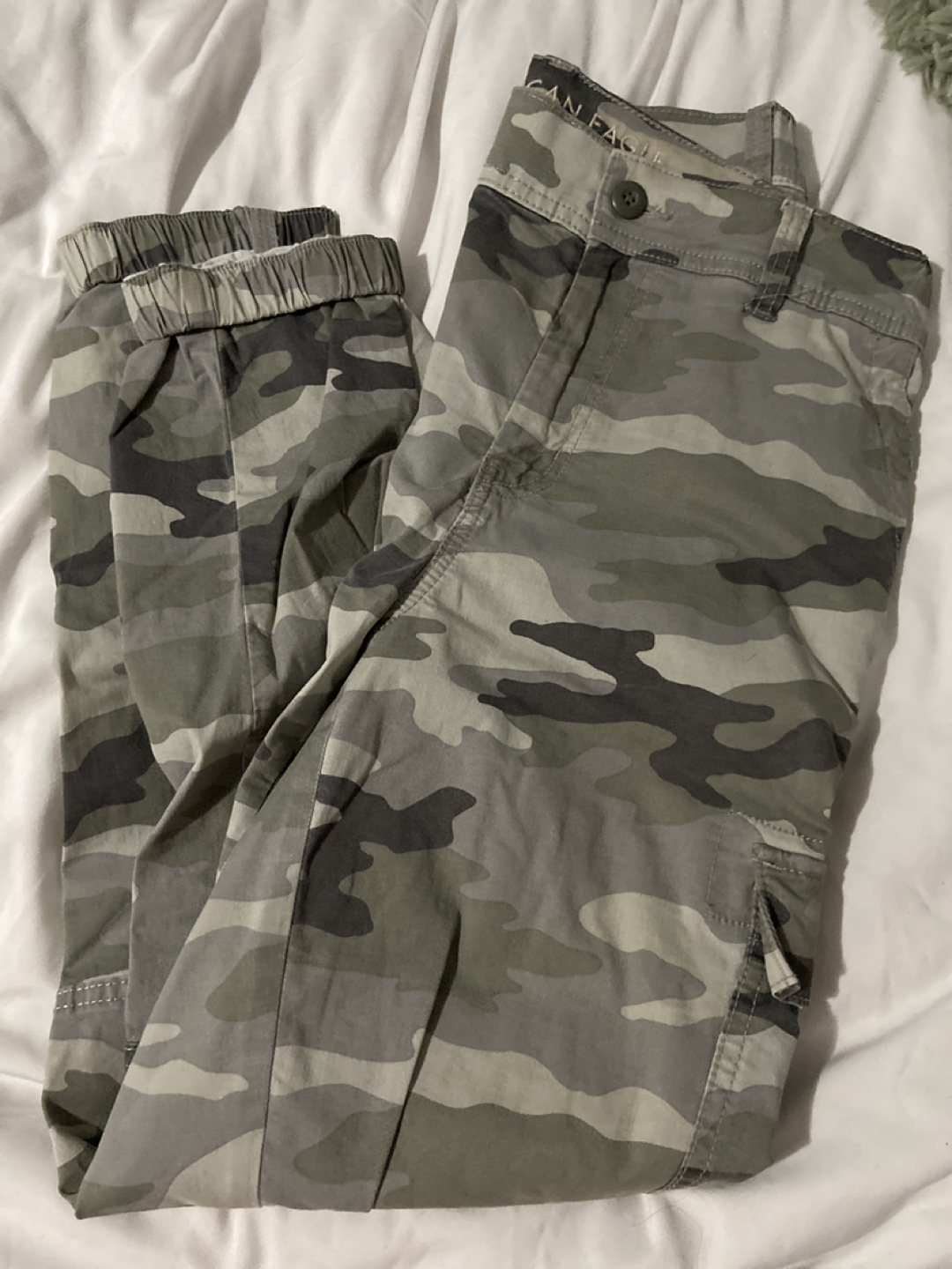camo cargo pants thumbnail