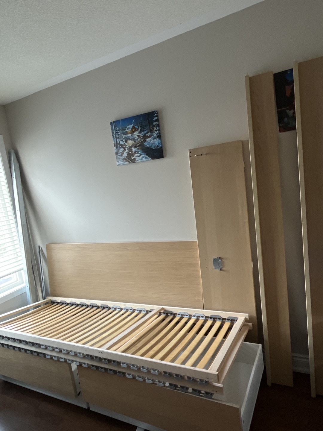 IKEA Queen bed and frame