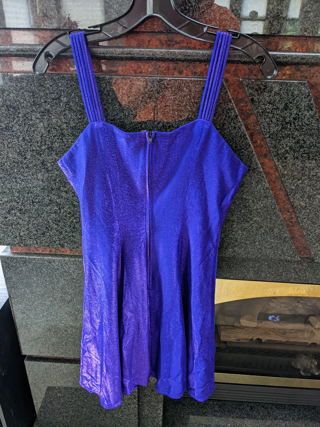 Vittoria Virini Purple Shimmer Glam Dress image indicator(2)
