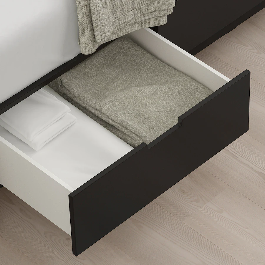 Ikea Nordli Bedframe with Storage Queen - photo 2