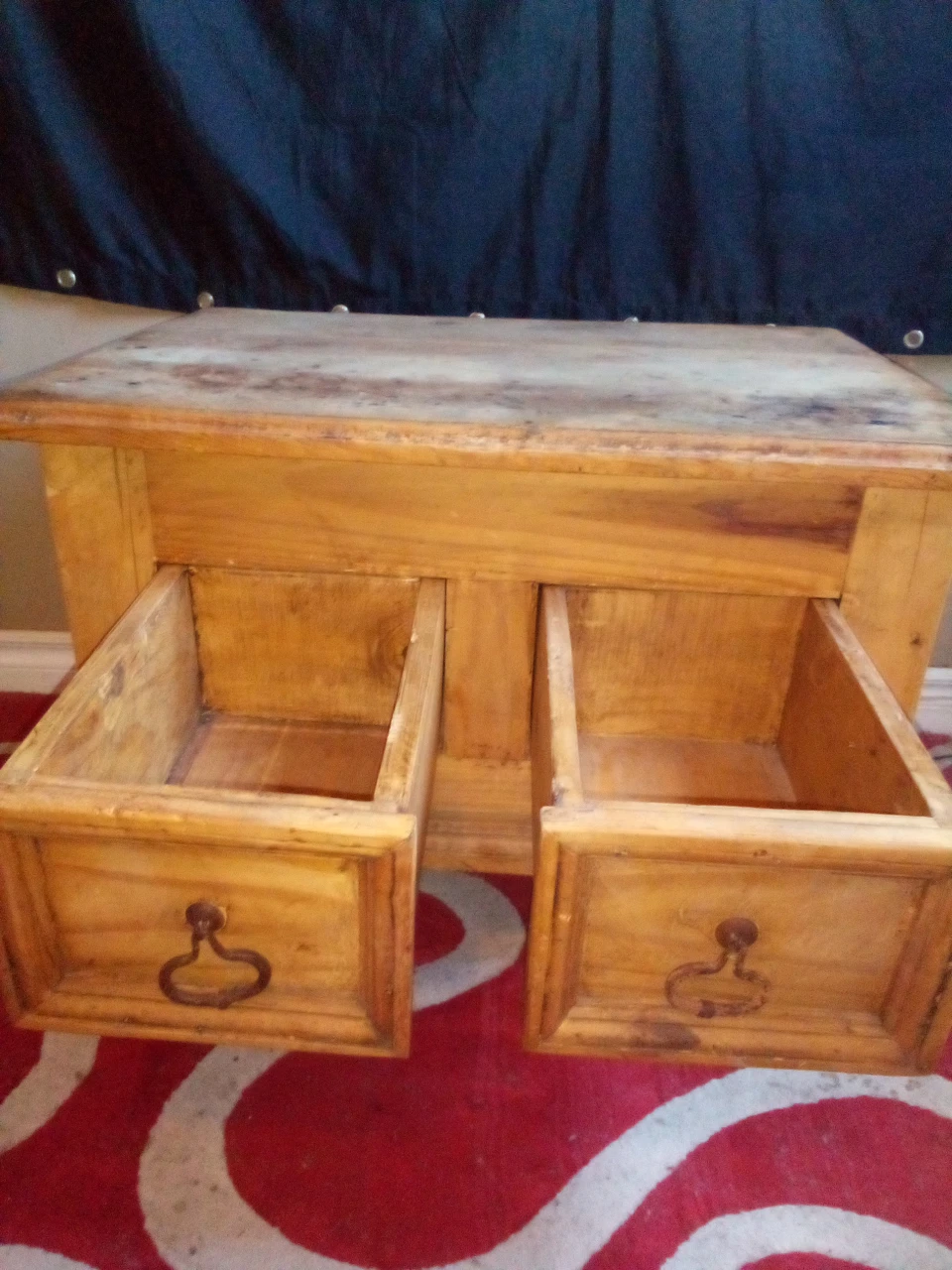 Vintage Wooden table  - photo 2