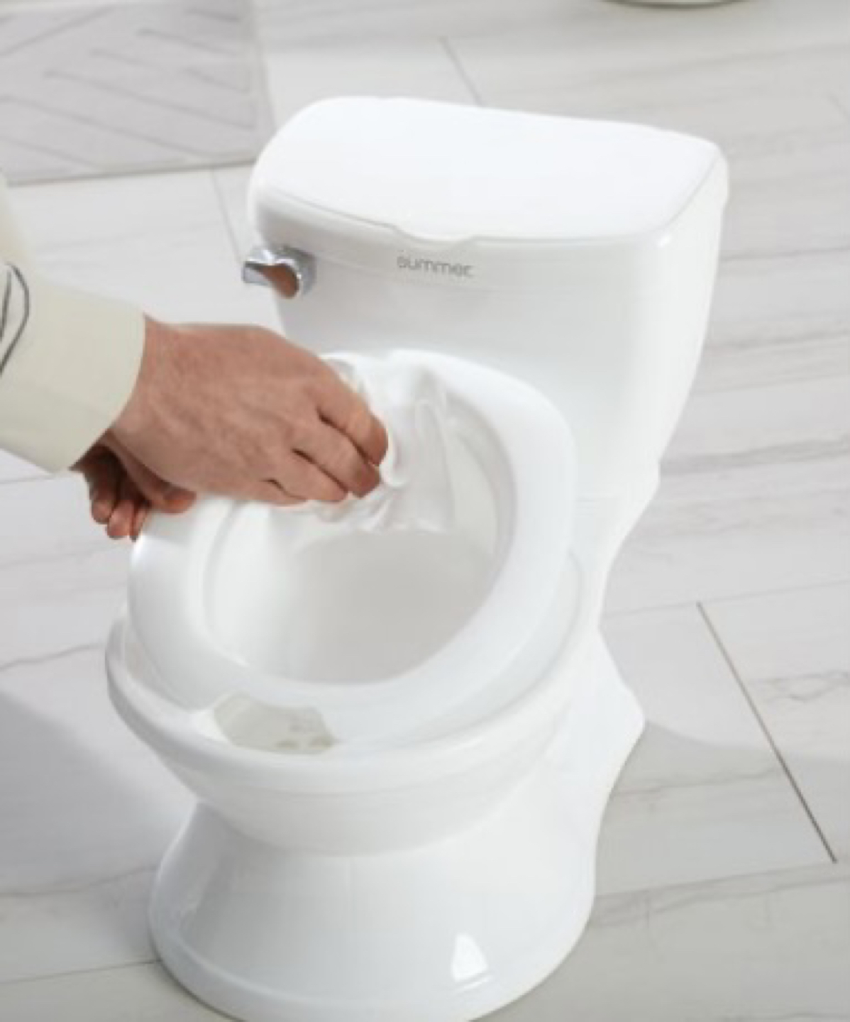 Real toilet looking potty thumbnail