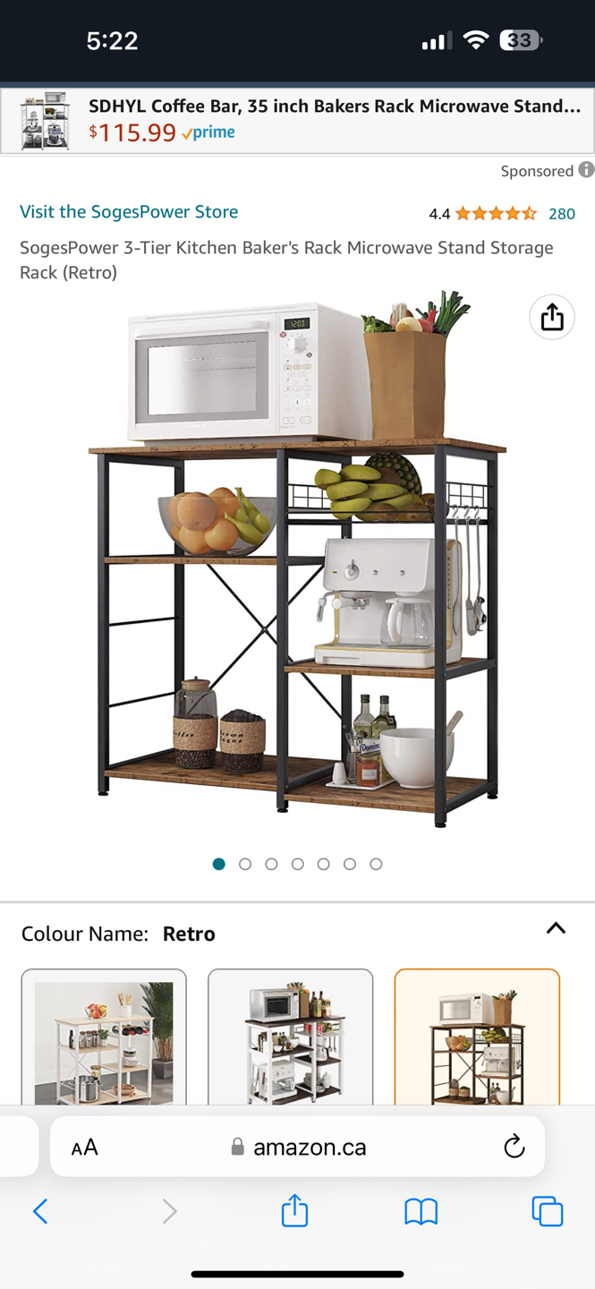 Kitchen rack&storage