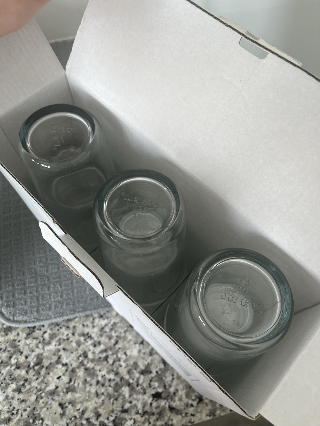 Brand new in box Ikea cups
