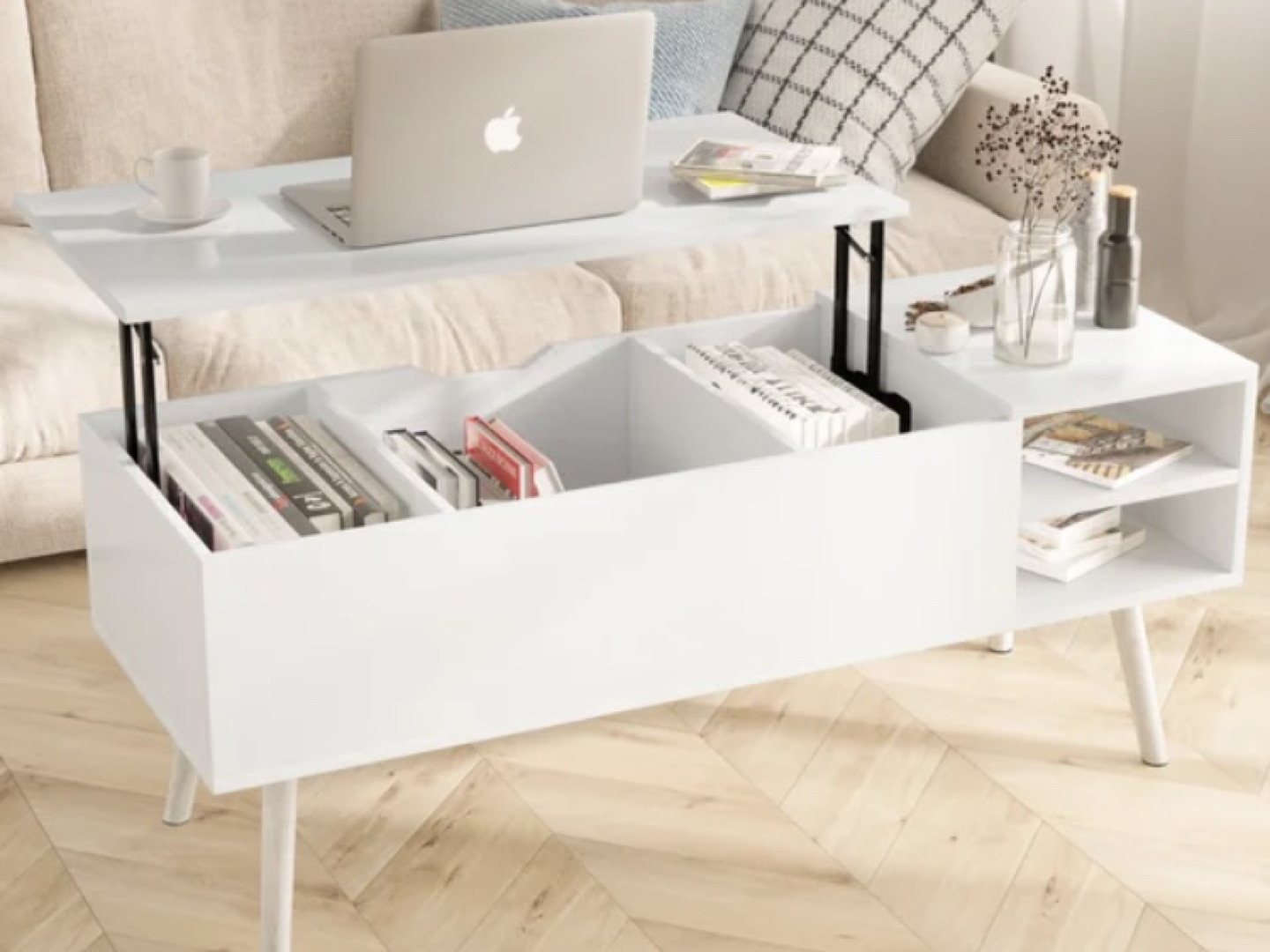 White Cofee table (new/unopened) - photo 3