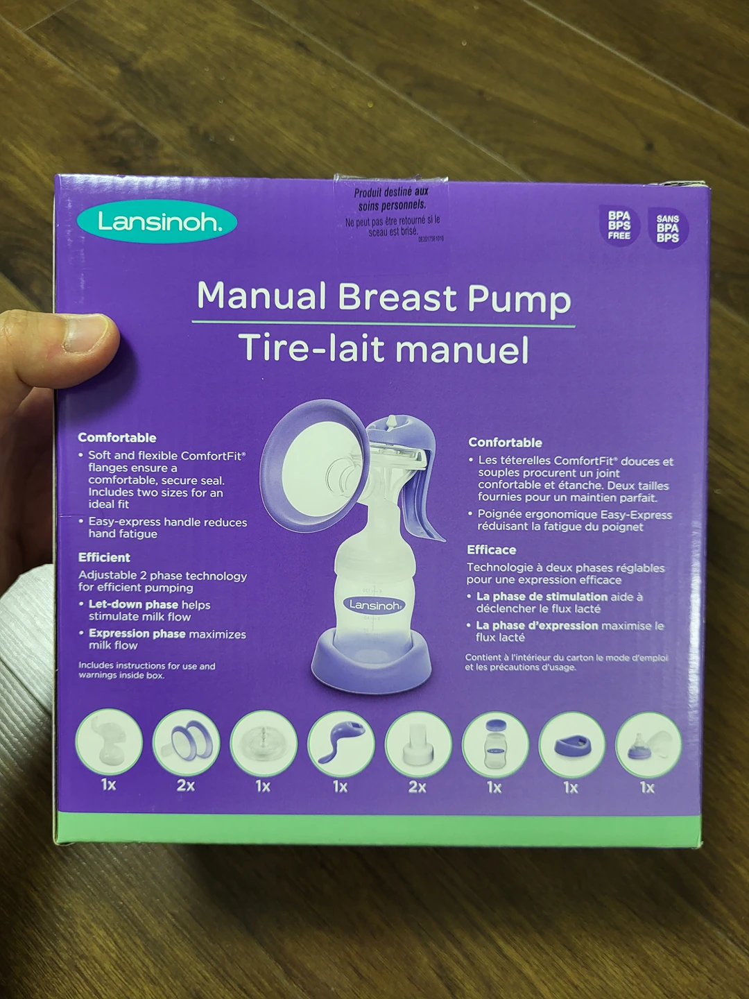 Lansinoh Manual Breast Pump image indicator(2)