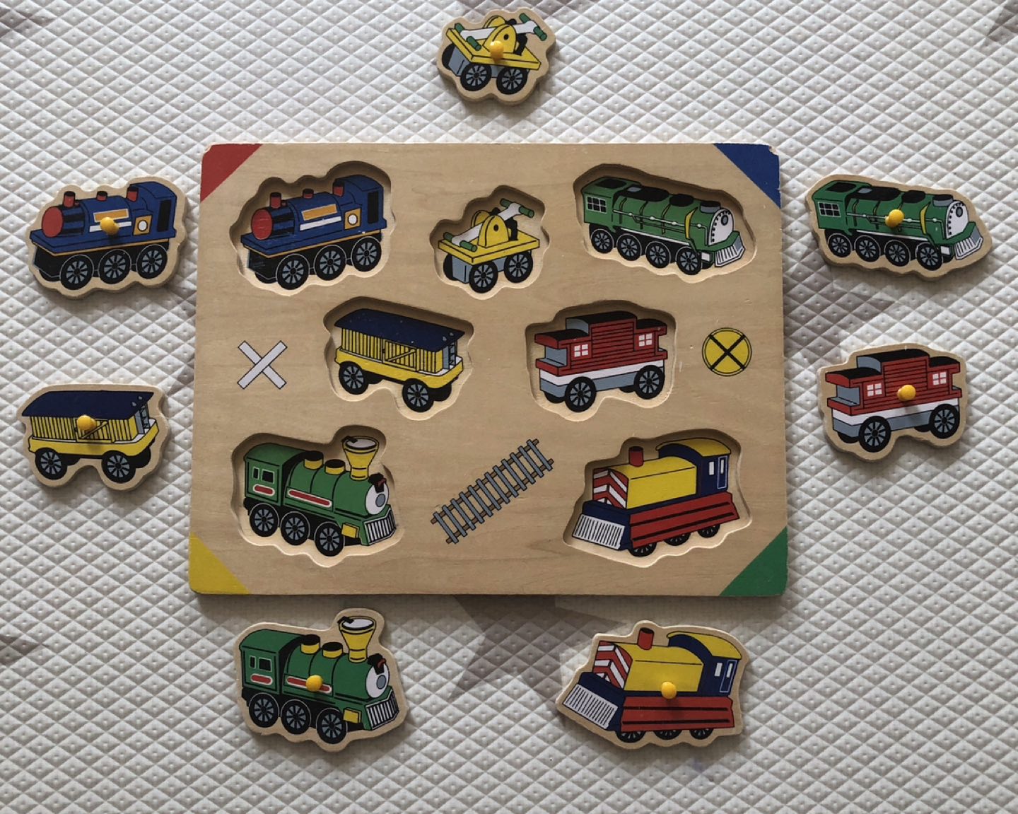 On the Tracks Wooden Puzzle image indicator(2)