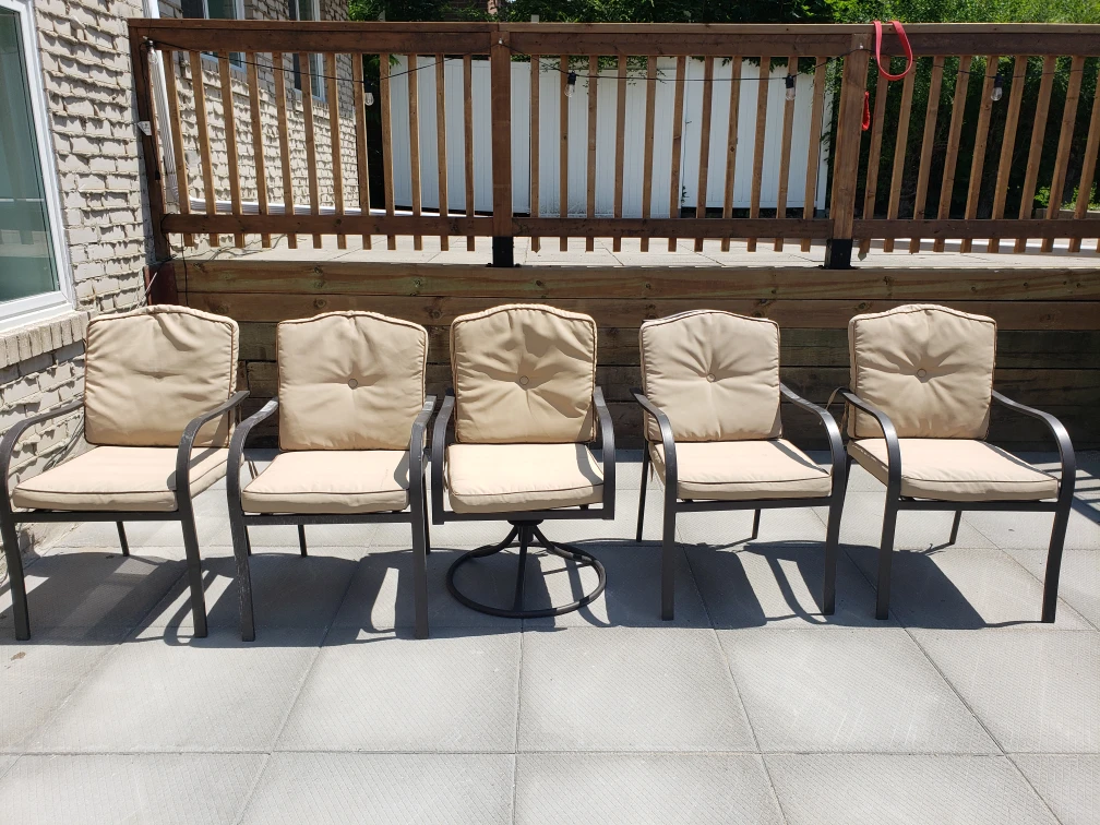 Patio chairs