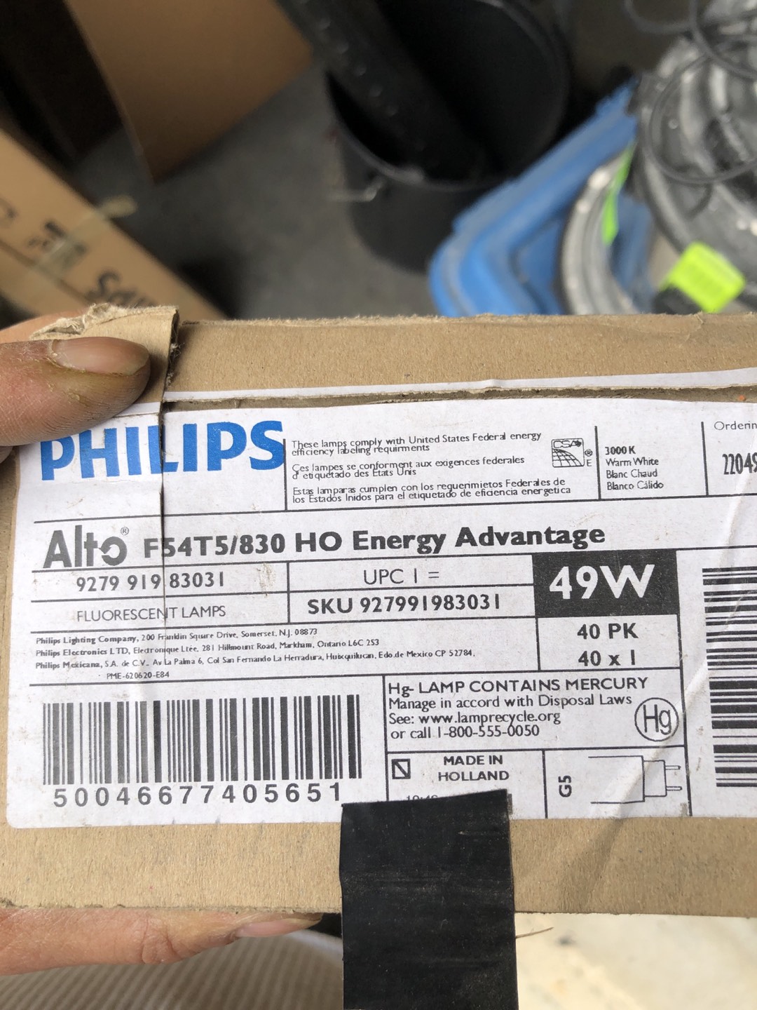 Philips T5 lights, 40pcs! - photo 3