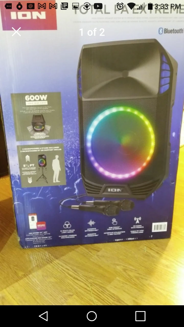 Brand New in Box Ion Total PA Extreme thumbnail