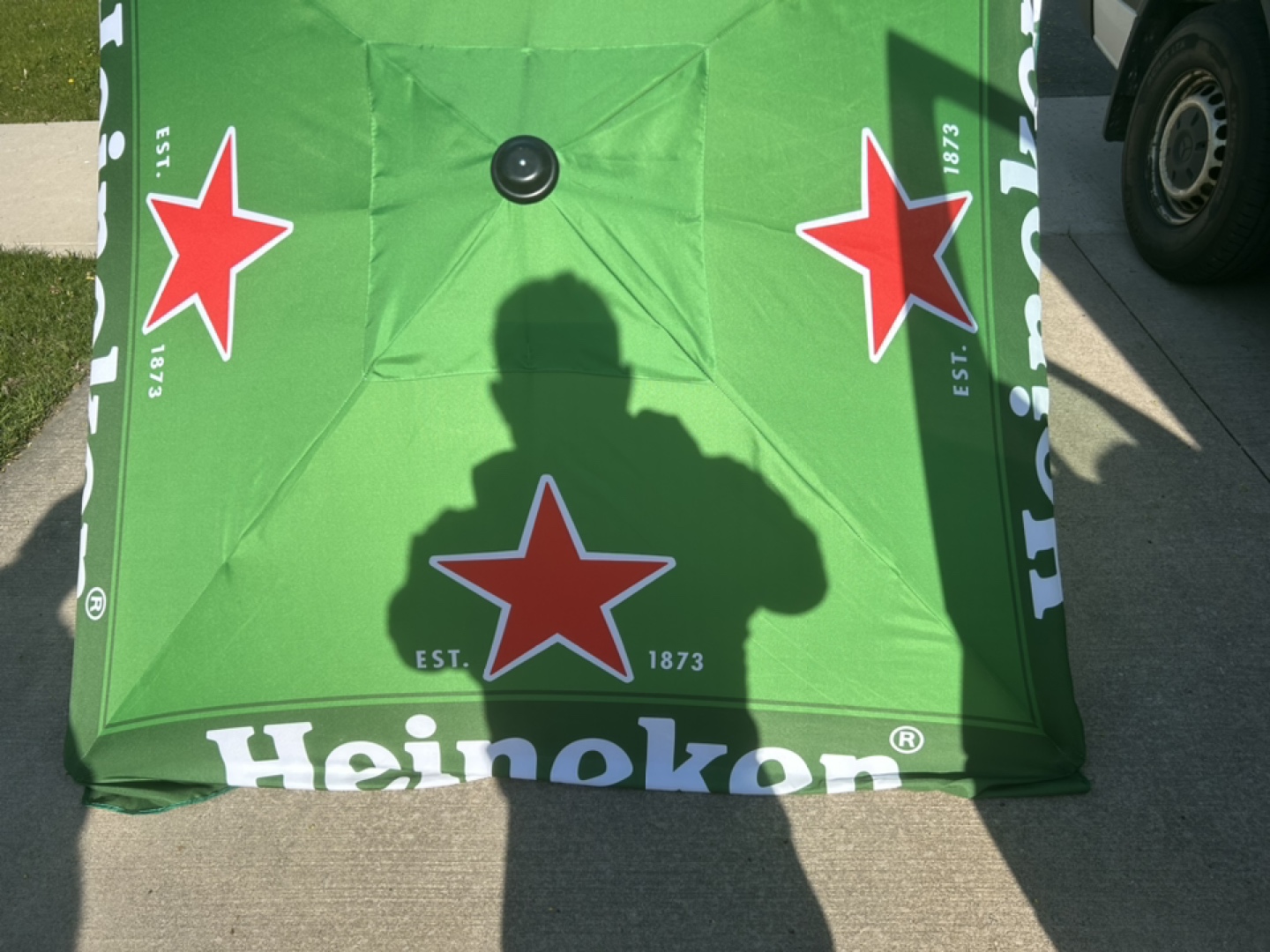 Brand new in box Heineken umbrella - photo 2