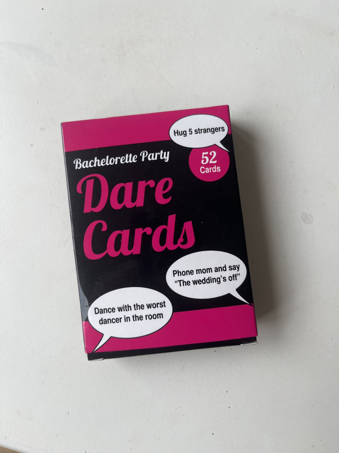 bachelorette party dare cards #freecycle
