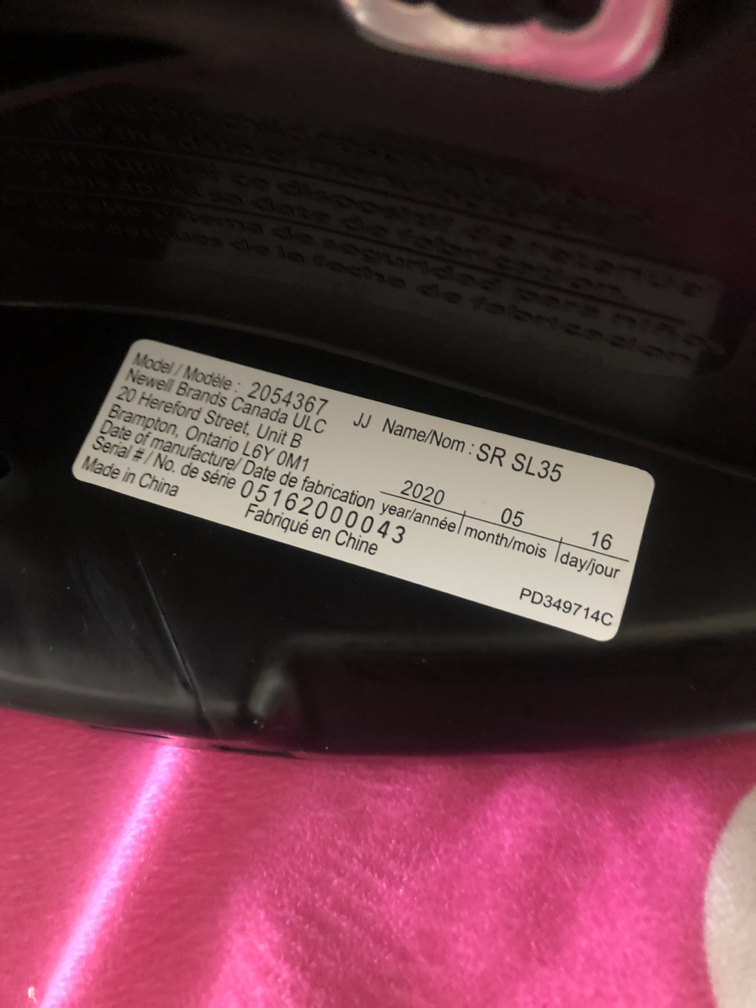 Graco Infant car seat - photo 3