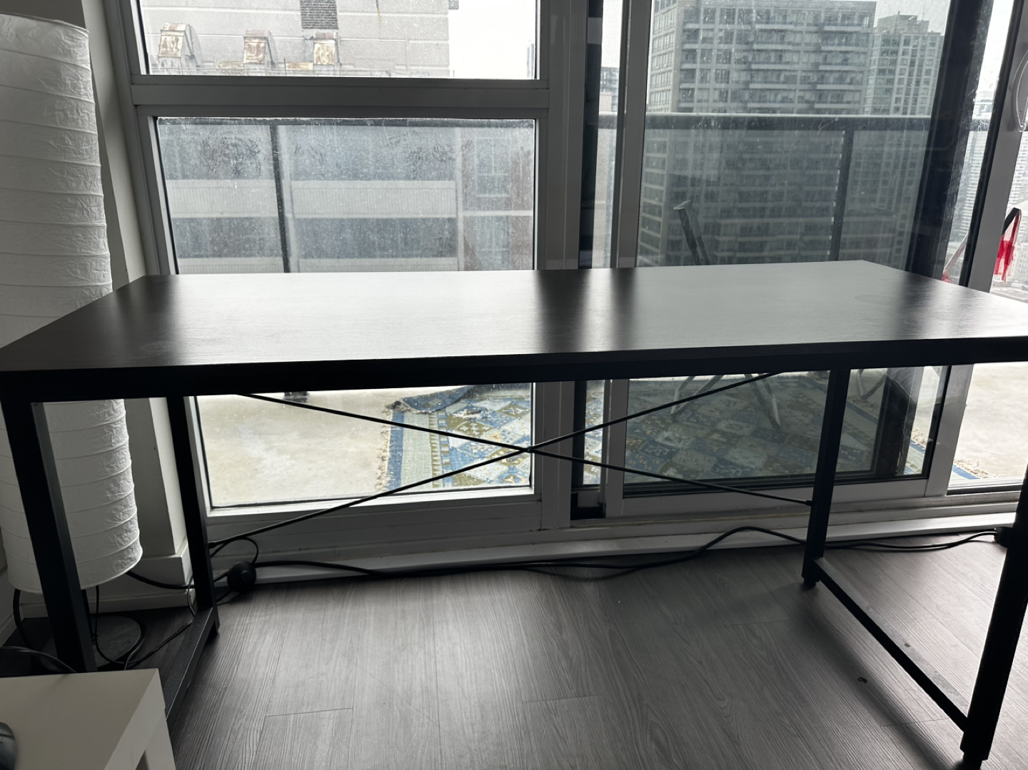 📢 FOR SALE: Study Table - Modern Design, Walnut Brown 📚 - photo 3