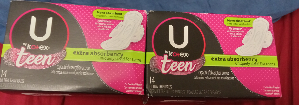 Kotex teens ultra thin pads thumbnail