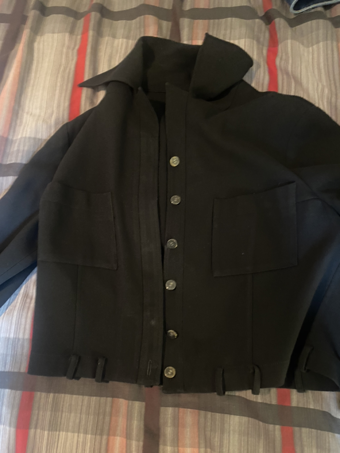 Laugerfeld cropped jacket-vintage