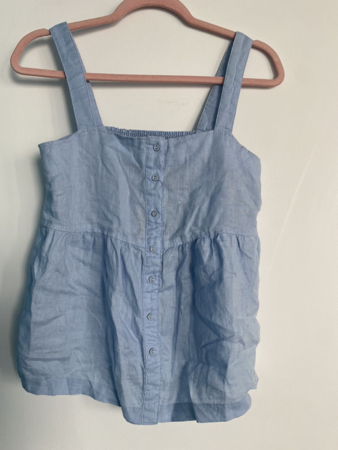 Linen Blue Top thumbnail